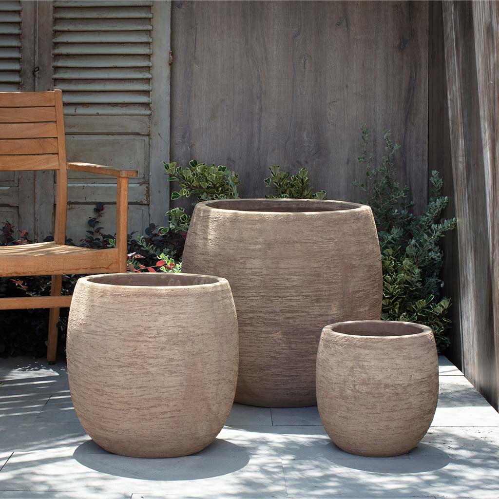 large planter pots for sale Tahoe Planter - Brown Terra Cotta