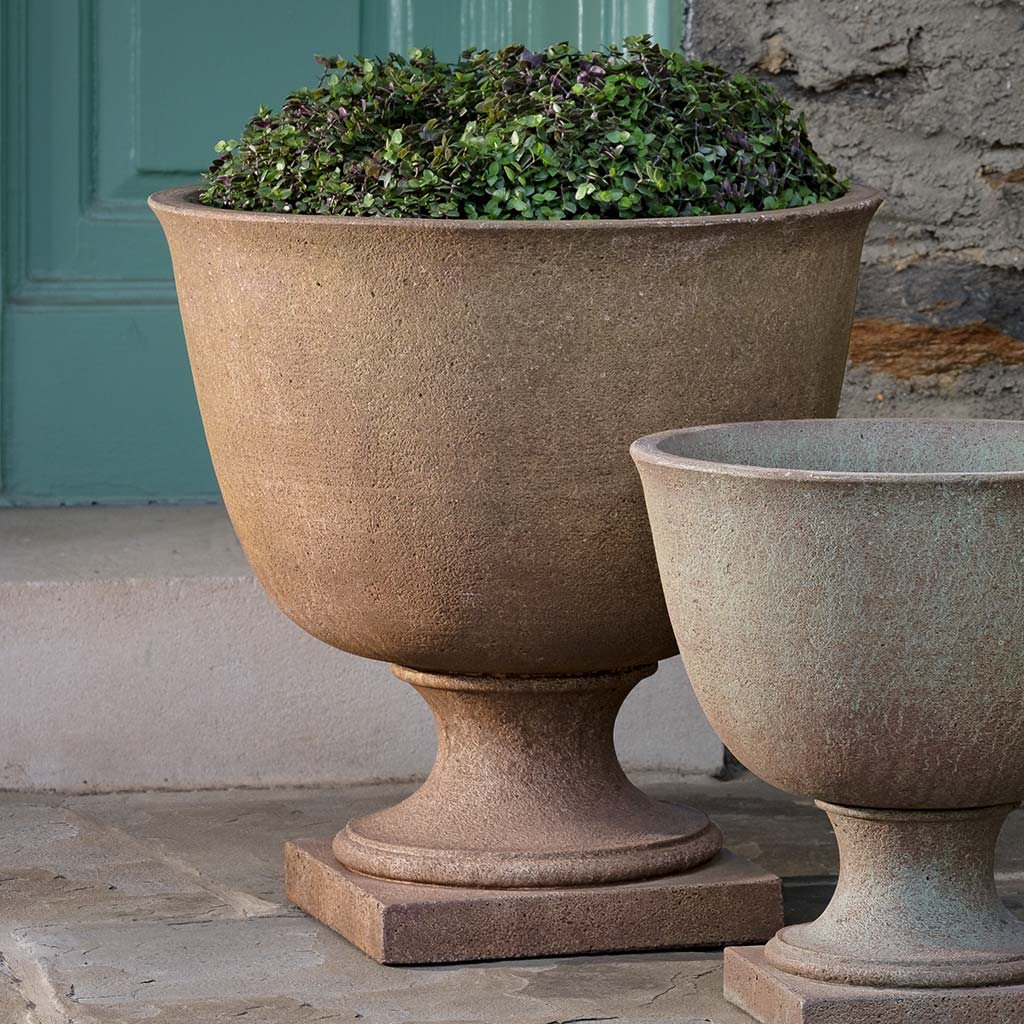 xl large plant pots Hampstead Extra Large Concrete Urn Planter