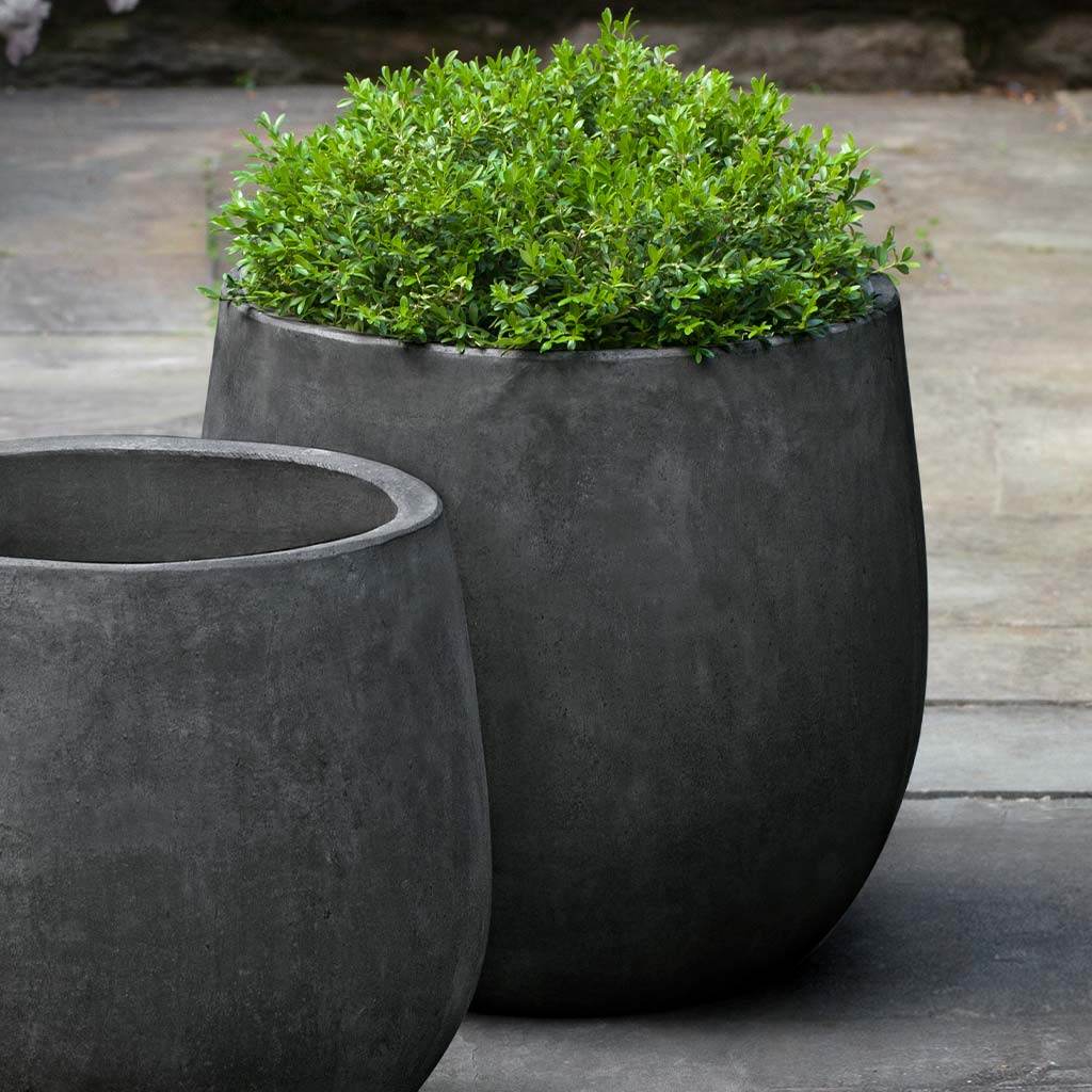 concrete pots for plants large Montrose Planter, Large Campania International Charcoal