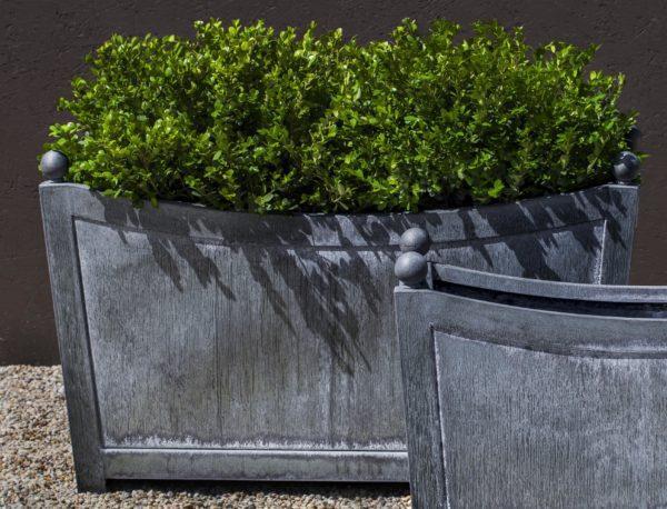 large indoor rectangular planter Campania International Loire Rectangle Planter