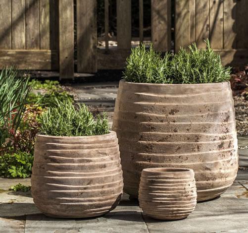 outdoor planter pots for sale Ipanema Planter - Antico Terra Cotta