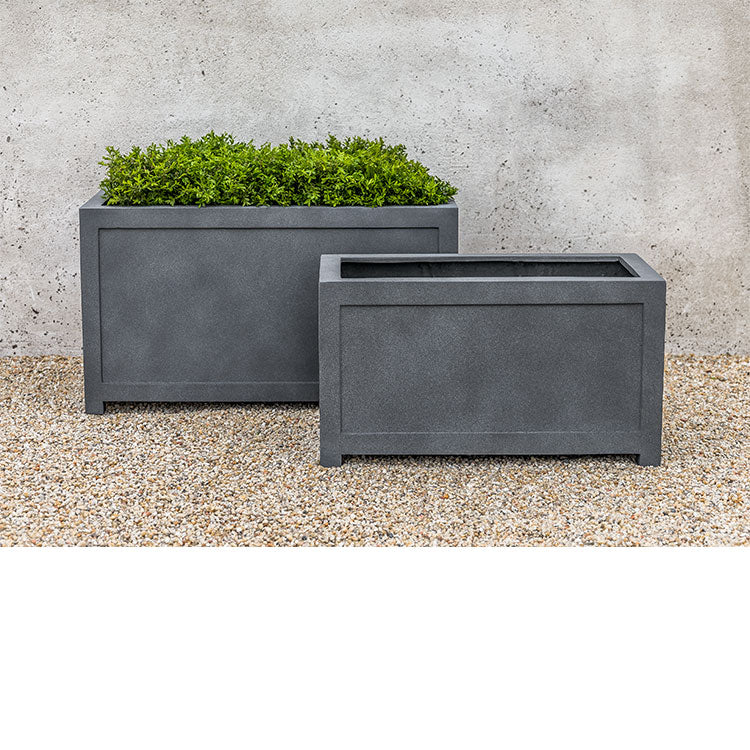 outdoor plant pots rectangular Oxford Rectangle Planter