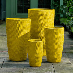 Rivulet Planter - Blue Jade - S/4