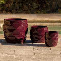 Origami Planter - Limon - S/3