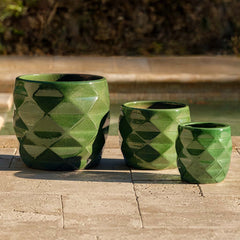 Origami Planter - Limon - S/3