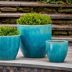 Photo of Campania Condesa Planter - Antigua - Set of 3 - Marquis Gardens