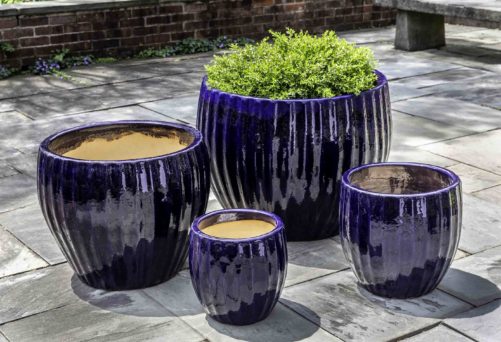Photo of Campania Andromeda Planter Set of 4 - Marquis Gardens