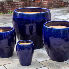 Campania Chantal Planters - Antique Pearl Set of 4