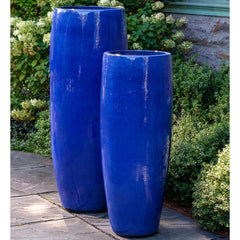 Sabine Planter, Tall - Fjord - S/1