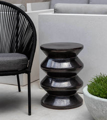 Campania Zigzag Garden Table - S/1