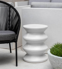 Campania Zigzag Garden Table - S/1