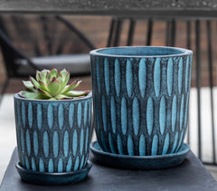 Photo of Campania Parabola Planter Set of 8 - Marquis Gardens