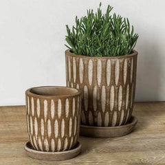 Campania Parabola Planter Set of 8