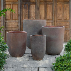 Campania Dalat Planter  Sandblasted