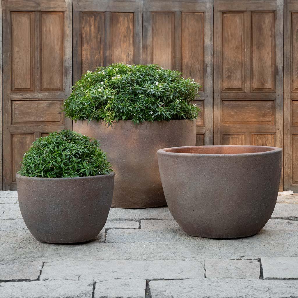 Campania Catinat Planter  Sandblasted