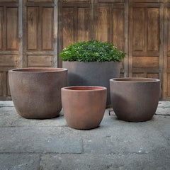 Campania Saba Planter  Sandblasted