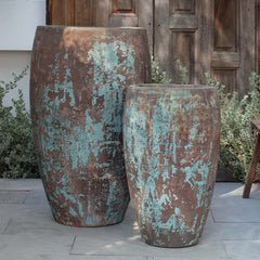 Tamarack Planter - Vicolo Bianco - S/2