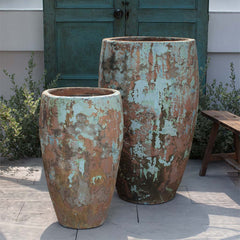 Tamarack Planter - Vicolo Bianco - S/2