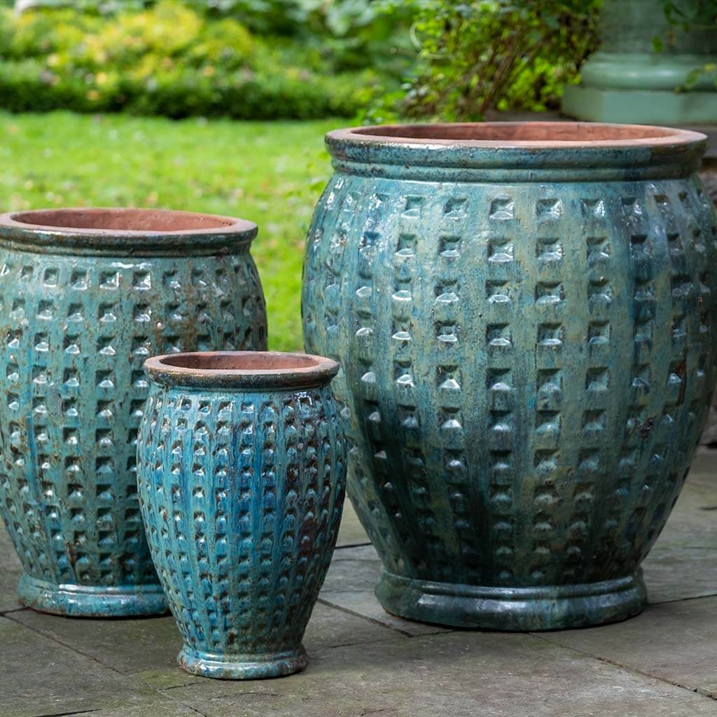 Campania Windows Planter - Fjord - Set of 3