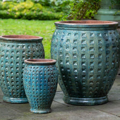 Campania Windows Planter - Fjord - Set of 3