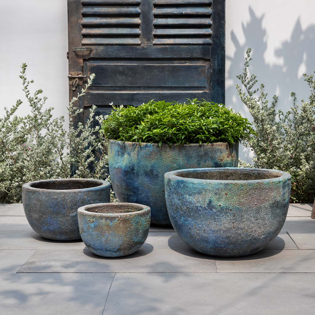 Campania Lillet Bowl  Blue Verdigris