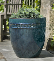 Photo of Campania Low Borsa Planter - Indigo Rain - Set of 4 - Marquis Gardens
