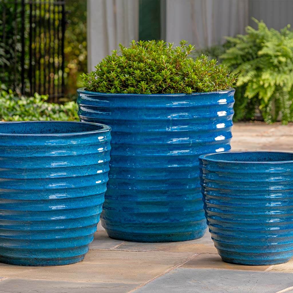 Photo of Campania Linea Planters Set of 3 - Marquis Gardens