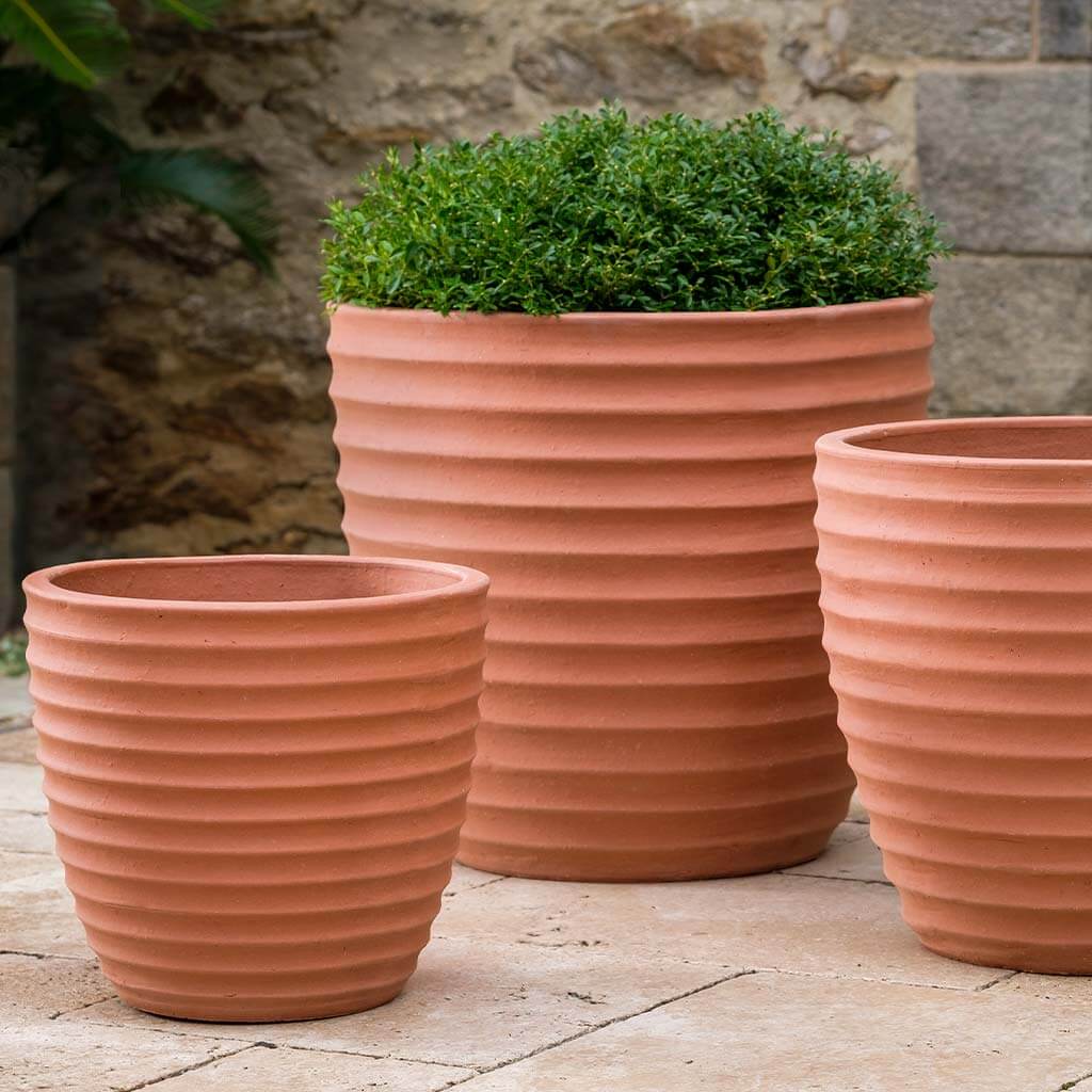 Photo of Campania Linea Planters Set of 3 - Marquis Gardens