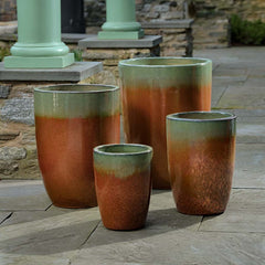 Campania Ojai Planter  Falling Green Sierra