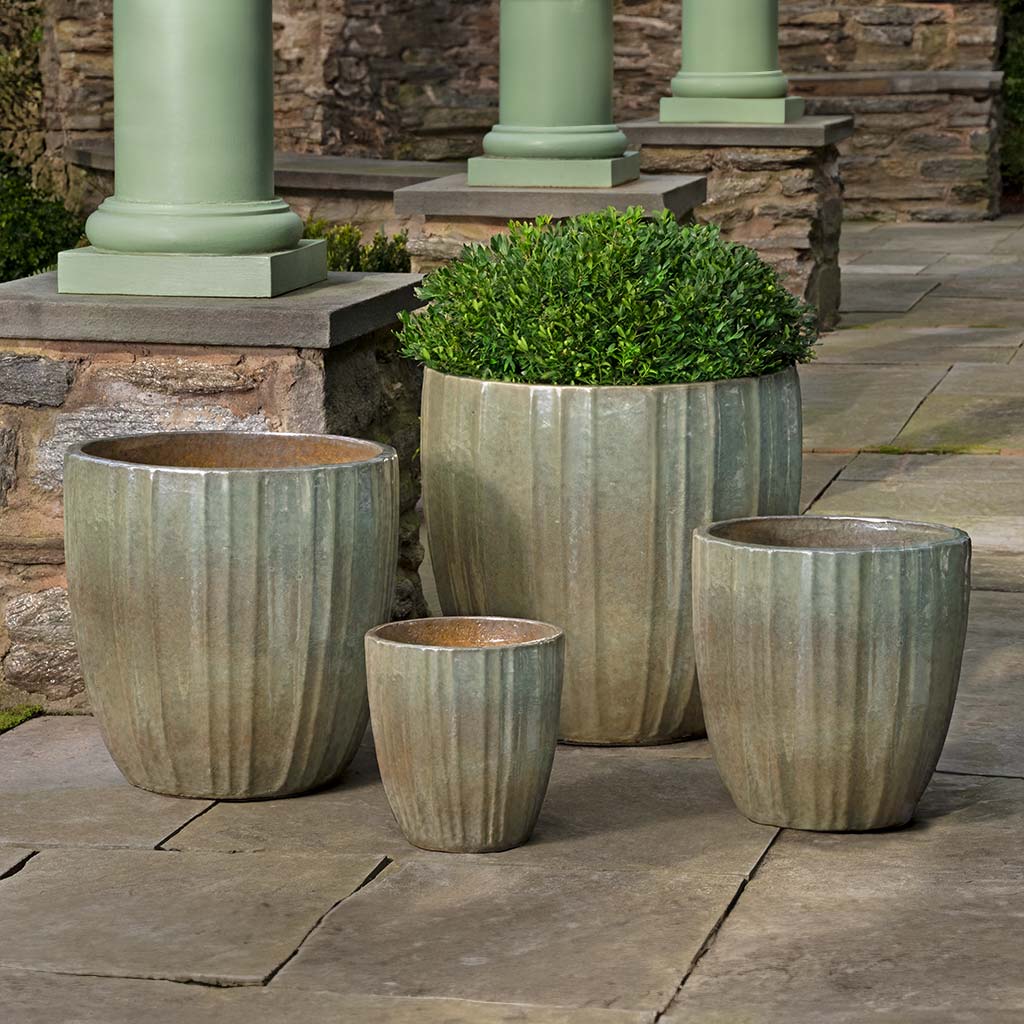 Campania Dunes Planter  Crystal Green