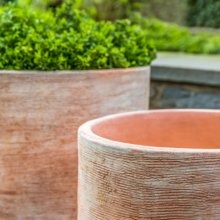 Photo of Campania Sgraffito Planter Set of 3 - Marquis Gardens