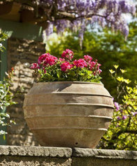 Photo of Campania Thea Planter - Antico Terra Cotta - Marquis Gardens