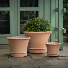 Campania Corda Planter, Tall  Terra Cotta