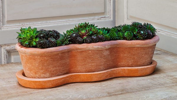 Photo of Campania Costa Planter - Terra Nova - Set of 3 - Marquis Gardens