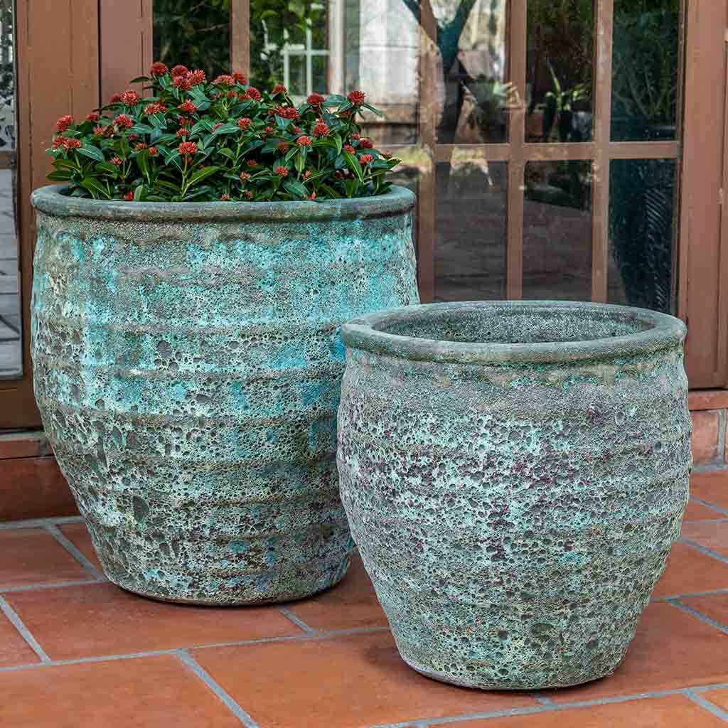 Campania Knossos Planter - Set of 2