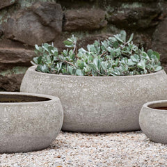 Campania Zaha Planter - White Coral - Set of 3