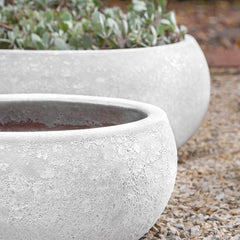 Campania Zaha Planter - White Coral - Set of 3