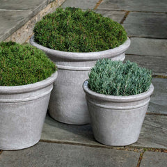 Marchand Planter - White Coral - S/3