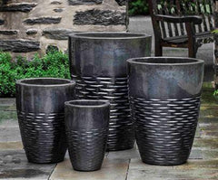 Campania Tall Hyphen Planter - Set of 4