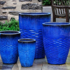 Campania Tall Hyphen Planter - Set of 4