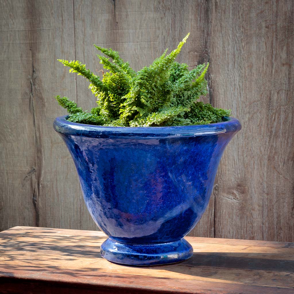 Jacqueline Urn Riviera Blue