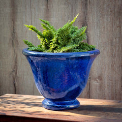 Jacqueline Urn Riviera Blue