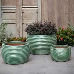 Montauk Planter Tall Mediterranean