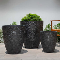 Campania Benicio Planter  Antique White