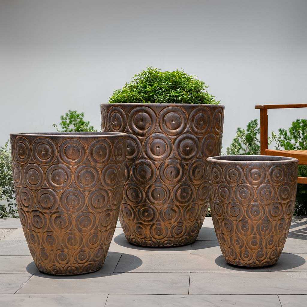 Campania Benicio Planter  Graphite