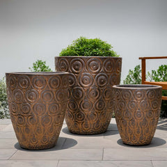 Campania Benicio Planter  Graphite