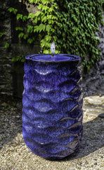 Campania Tall Rumba Fountain - Riviera Blue