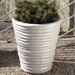 Campania Round Ruffle Planter Set of 3