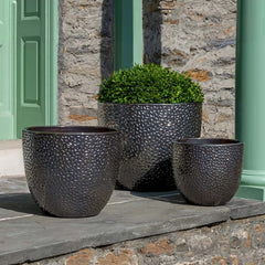 Campania Falling Petals Planter  Pearl