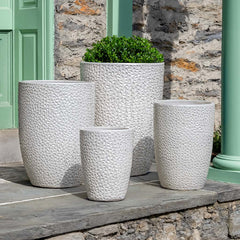 Campania Falling Petals Planter, Tall  Glacier Green